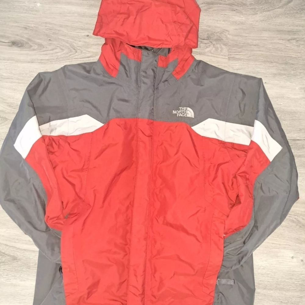 The North Face Men's Performance Jacket in Red and Gray